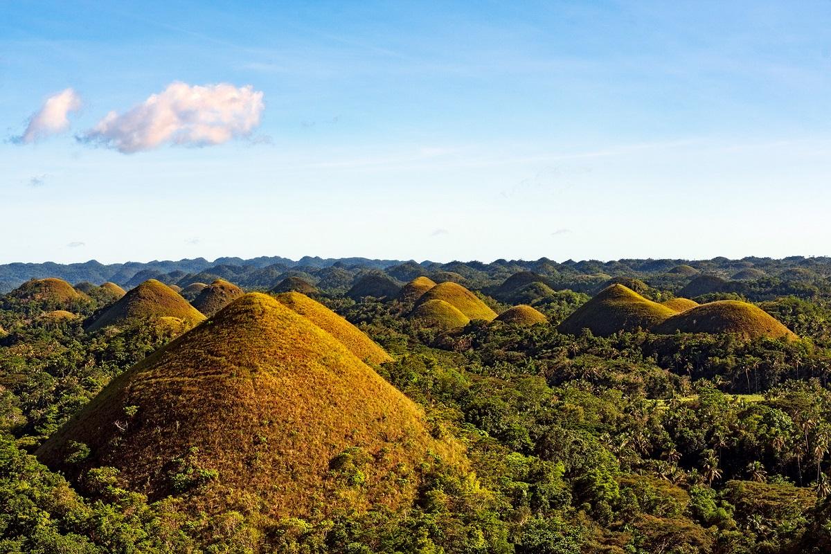 фото шоколадные холмы филиппины