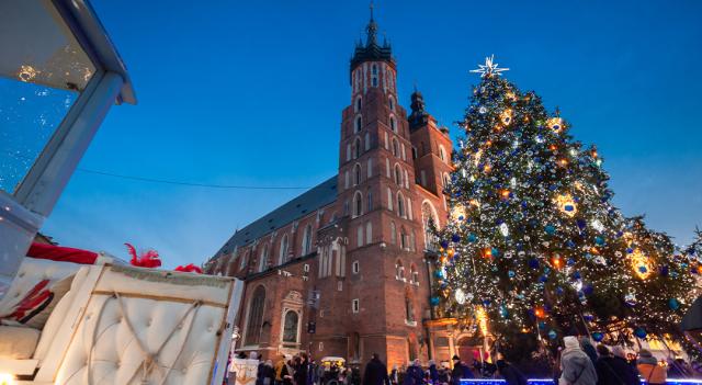 Adventi forgatag Krakkóban 