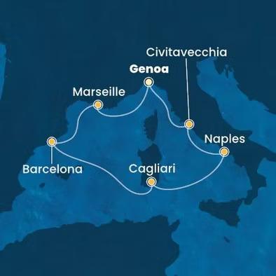 HELLÓ OLASZ RIVIÉRA! Costa Toscana csoportos hajóút magyar idegenvezetővel