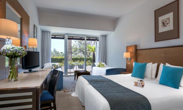 Limassol-Mediterranean Beach Htl-family-room-inland-view-extra-