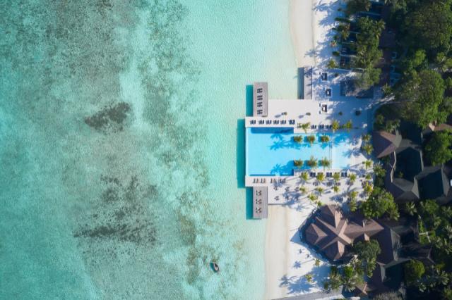 Villa Nautica - Main Pool - Aerial - 4K