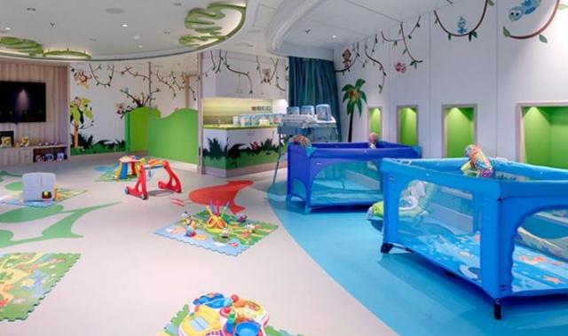MSC Seascpae babyclub