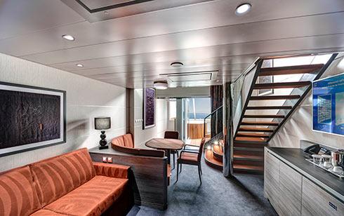 MSC Virtuosa MSC Yacht Club Duplex lakosztály