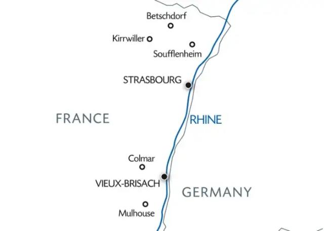 map-river-rhine-mno-mna Karacsonyi vasar Elzasz es Comar