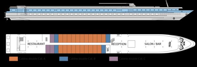 MS-la-boheme-pont-superieur-2022-croisieurope felso fedelzet