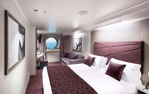 MSC Seaview külső kabin
