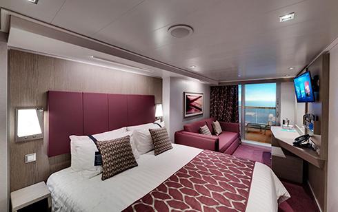 MSC Seaview, Balkonos kabin