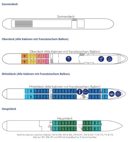 MS Belvedere deck plan