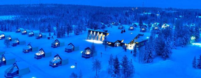 Santa Igloos Arctic Circle