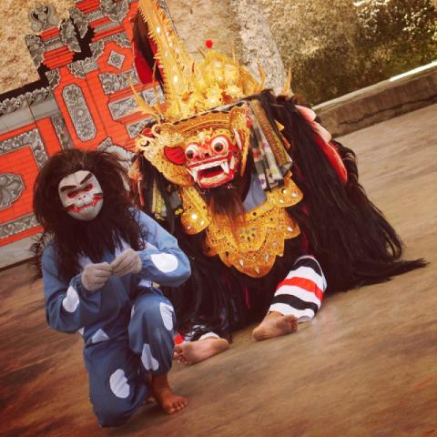 Culture of Bali_Barong táncbemutató