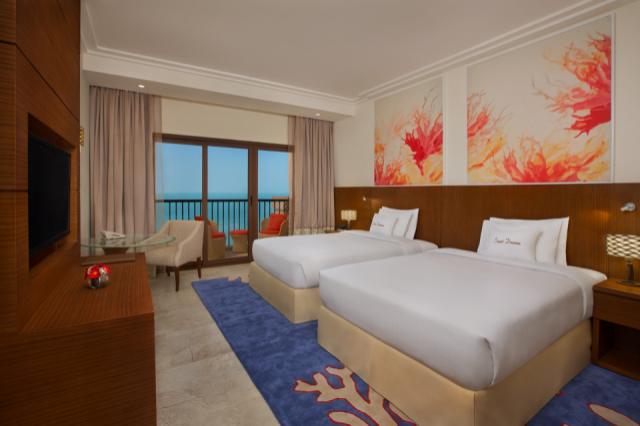 Double Tree Marjan Island - Twin Guest room sea view
