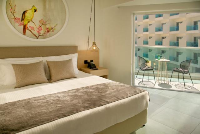 NissiBlu Beach Resort-superior side sea view room