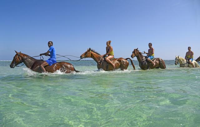 Jamaica, from Ocho Rios - Horseback ride & swim