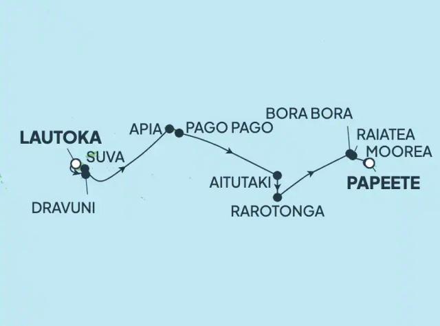 Norwegian Spirit - 13 napos csendes-óceáni hajóút