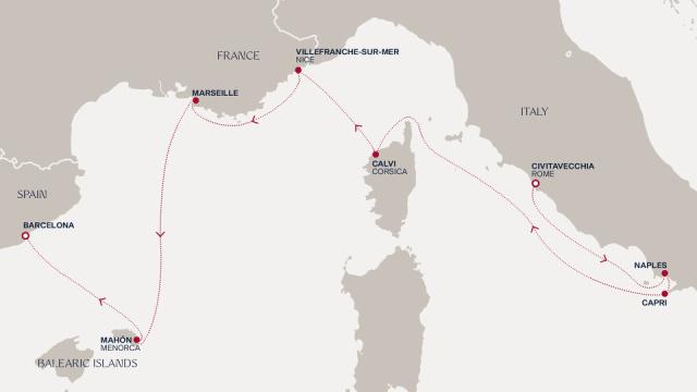 Explora I luxus hajózás - 7 éjszakás mediterrán hajóút varázslatos kikötőkkel