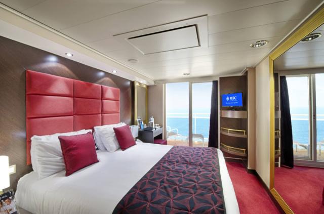 MSC Divina, Balcony cabin
