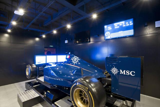 MSC Divina F1 Simulator