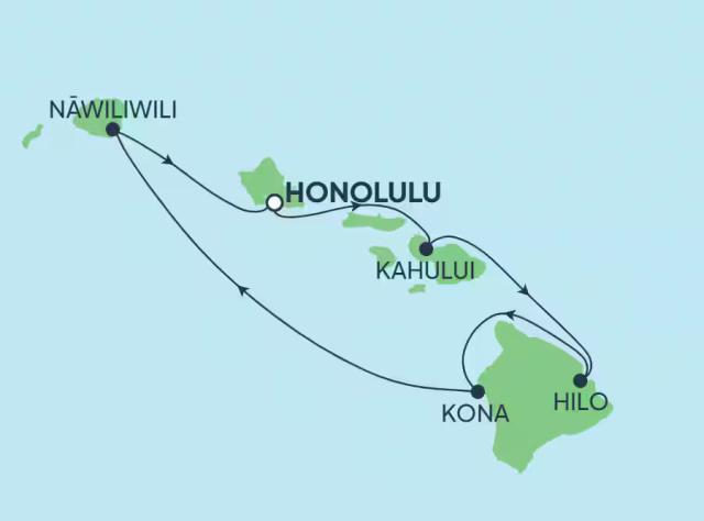 Pride of America - Egy hetes hawaii hajóút