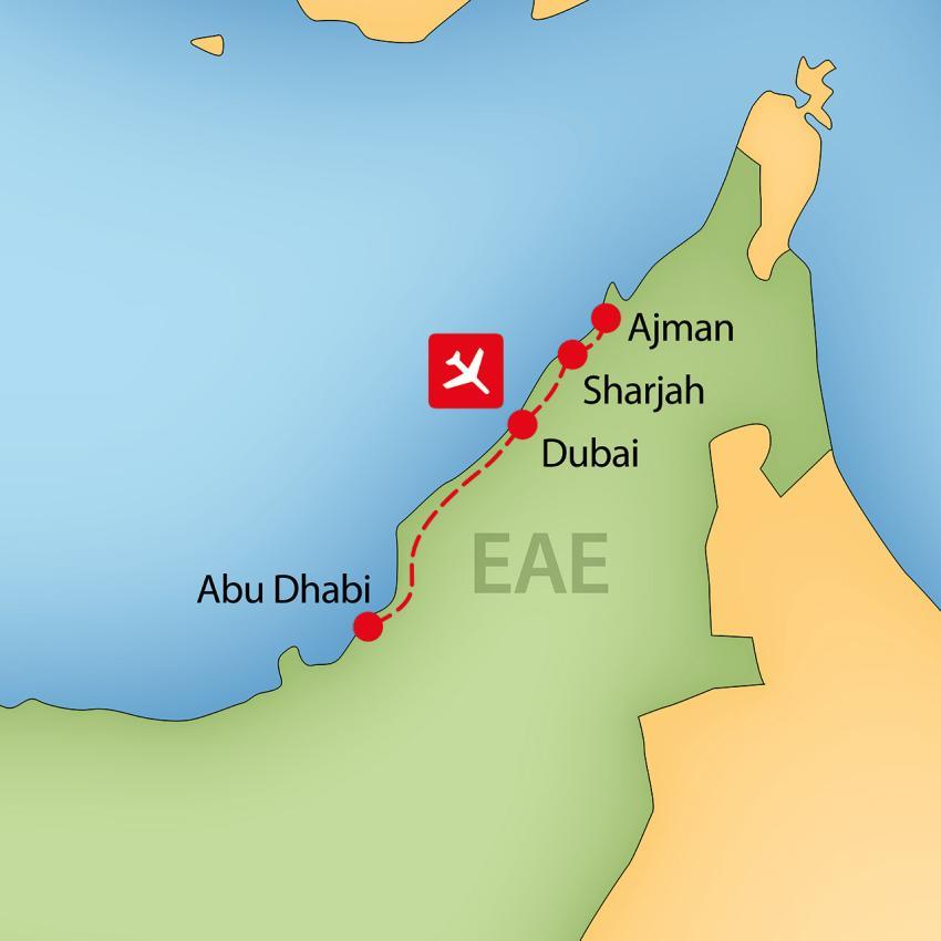 Dubai városlátogatás Emiratesszel 2026