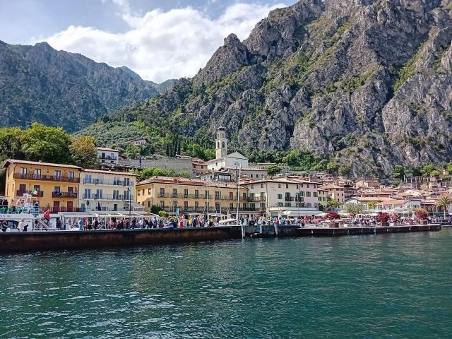 Limone Sul Garda a hajóról