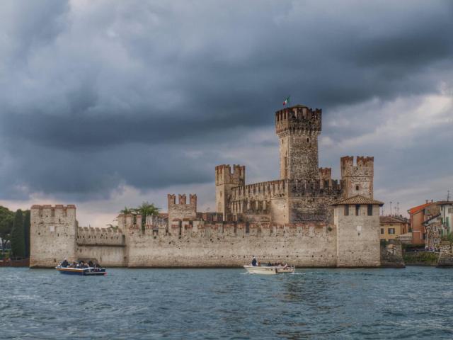 Sirmione Scaligeri-vár